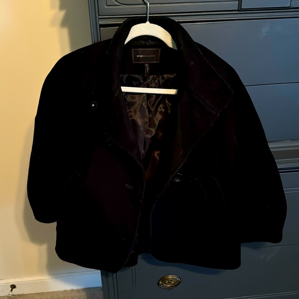 BCBG MaxAzria cropped wool jacket